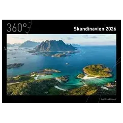 Skandinavien Premiumkalender 2026 - Kalender mit 13 traumhaften Skandinavien-Aufnahmen von Robert Haasmann, gedruckt auf hochwertigem Papier im Format 50 cm x 35 cm.