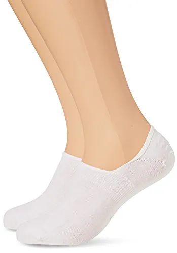 Camano Herren 4420 Füßlinge, Weiß (White 0001), 47/50 (Herstellergröße: 47/49) (2er Pack)