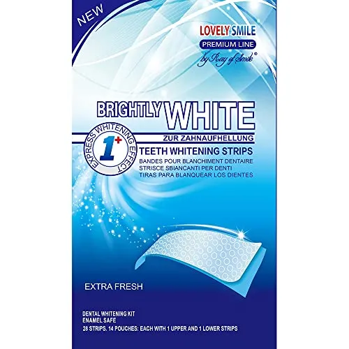 LOVELY SMILE Premium Line Teeth Whitening Strips von Ray of Smile