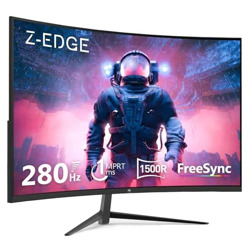 Z-Edge 27 Zoll Curved Gaming Monitor 280Hz