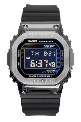 Casio G-Shock GM-5600BRW-1 Herrenuhr - Armbanduhren mit 200m Wasserdichtigkeit, ideal für Sport und Abenteuer. Digitale Anzeige mit Funktionen wie Monats-, Wochentags- und Datumsanzeige.