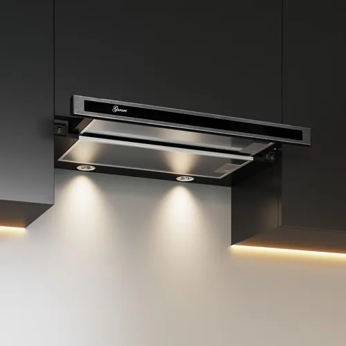 Gurari GCH B 110 IS 6 BL N Dunstabzugshaube 60 cm Schwarz