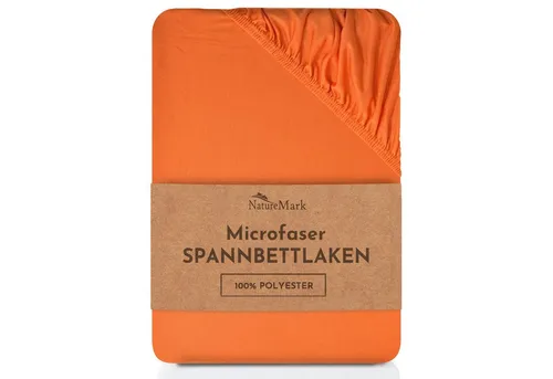 Bettwäsche Orange von NatureMark