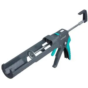 wolfcraft 4358000 Kartuschenpresse MG 550 - starke und vielseitige Presse, max. Druck 220 kg, 360° drehbar für müheloses Arbeiten und saubere Ergebnisse