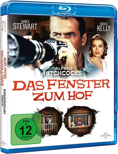 Blu-ray DAS FENSTER ZUM HOF # Alfred Hitchcock, James Stewart, Grace Kelly ++NEU