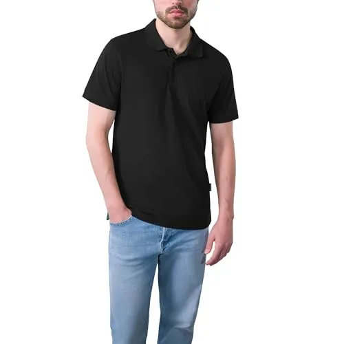 HRM T-Shirt & Langarmshirt Men´s Heavy Performance Polo - Hochwertiges Herren Polo aus robustem Doppel-Piqué, ideal für den täglichen Einsatz. Waschbar bis 60 °C, einlaufvorbehandelt und für Industriewäsche geeignet.