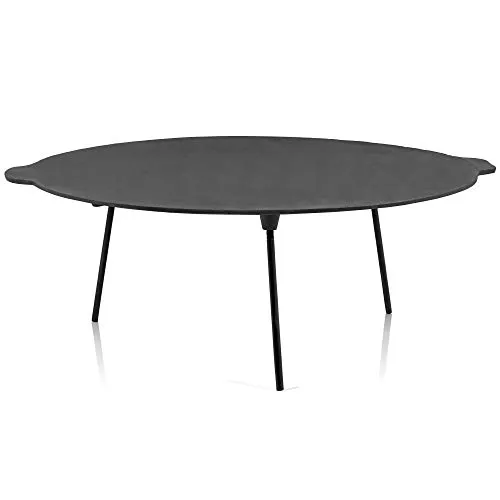BBQ-Toro Gusseisen Grillplatte Ø 60 cm mit 3 Beinen von BBQ-Toro