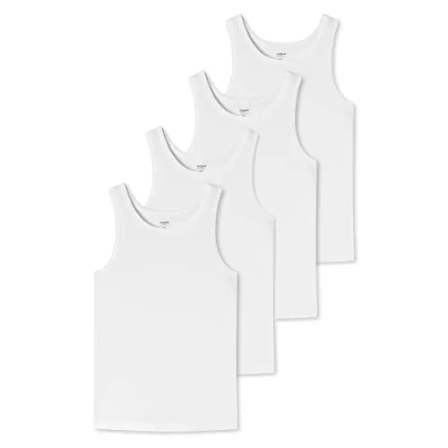 Uncover by Schiesser Unterhemd/Tanktop 4er Pack (XXL Weiß)