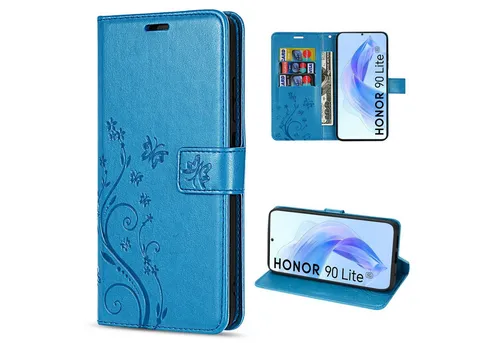 betterfon Handyhülle Handytasche für Honor 90 Lite Schutzhülle Klapphülle, Bookstyle-Hülle: Magnetverschluss 3 Kartenfächer & Standfunktion