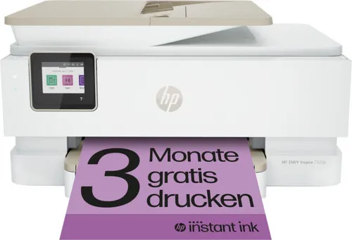 HP Envy Inspire 7920e - Multifunktionsdrucker mit 3 Monaten HP Instant Ink, bis zu 70% Tinte sparen und ideal für Zuhause oder kleines Büro