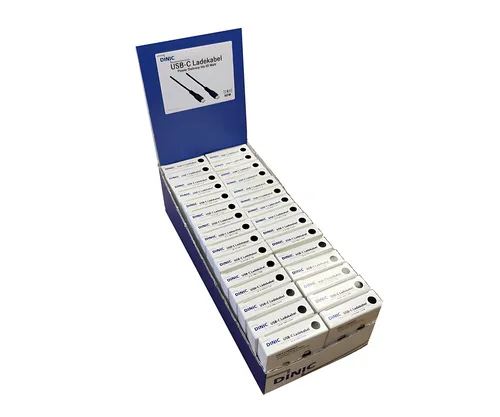 DINIC USB C auf C Ladekabel 30x im Thekendisplay
