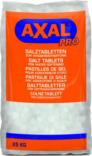 Regeneriersalz in Tablettenform, 3 x 25 kg - Wasserenthärtung leicht gemacht - Hochwertige Salztabletten für Wasserenthärtungsanlagen in Schwimmbädern, optimiert die Wirksamkeit und Haltbarkeit Ihres Wasserenthärters. Ideal für Trinkwasseraufbereitung.
