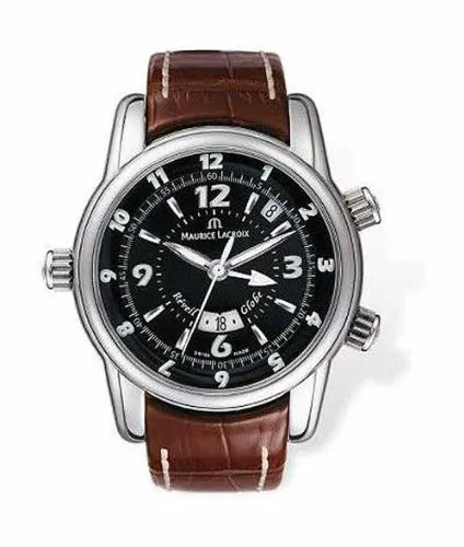 Maurice Lacroix Herren-Uhren Masterpiece Revell Globe MP6388-SS001-330