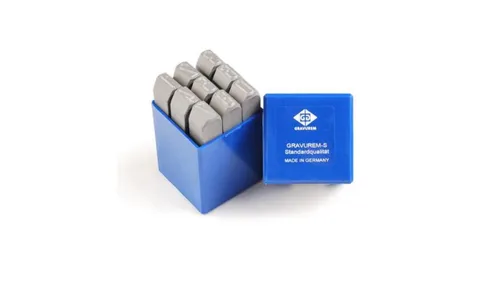 KOMPLET ZNACZNIKÓW CYFRY 7MM