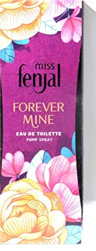 miss fenjal Eau de Toilette - 50 ml, Mandarine, Ananas, Orangenblüte, zeitlose Eleganz für jeden Anlass - Forever Mine