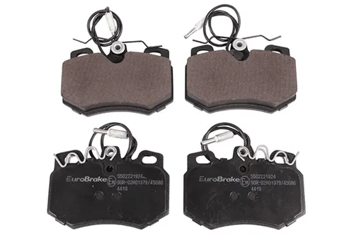 EUROBRAKE Bremsbeläge Satz Vorderachse für Citroën AX C15