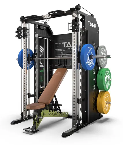 ATLETICA Tank Multipresse | Vielseitige Multi-Kraftstation mit Smith Machine