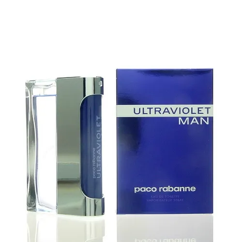 Paco Rabanne Ultraviolet Man Eau de Toilette 100 ml - Parfum mit einzigartigem Duft, der die frische Blüte des japanischen Osmanthus betont – ideal für den modernen Mann, der Individualität schätzt.