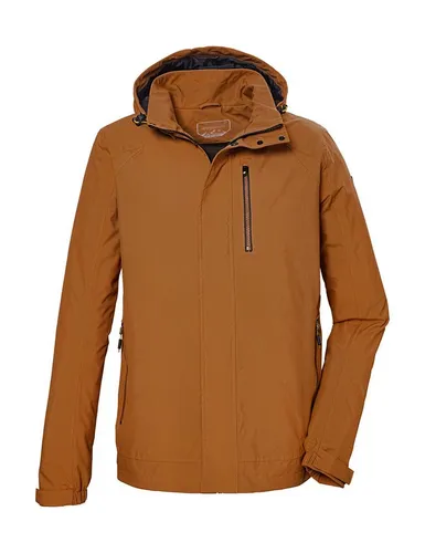 Killtec Outdoorjacke KOS 52 MN JCKT Funktionsjacke: wind- und wasserdicht, atmungsaktiv, abnehmbare Kapuze