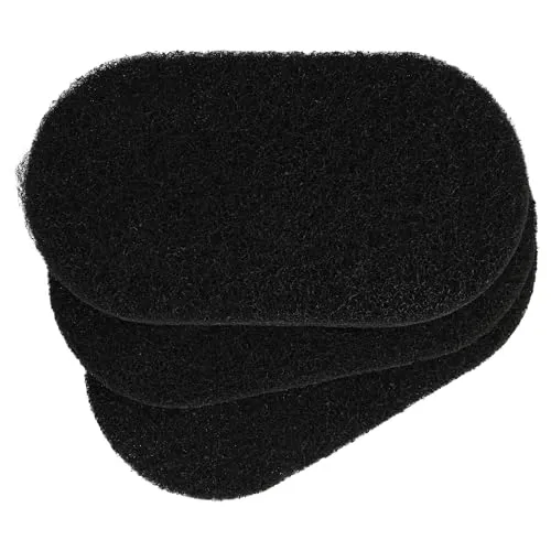 vhbw 3x Aktivkohle-Filter Ersatz für Seb/Tefal XA500024 für Fritteuse - 6,5 x 9,1 x 0,9 cm