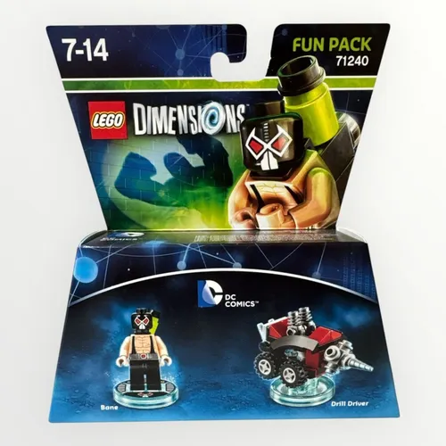 LEGO Dimensions Fun Pack DC Comics Batman & Bane 71240 - Merchandising für Fans von LEGO und DC Comics, enthält Batman und Bane Figuren für endlosen Spielspaß und kreative Abenteuer.