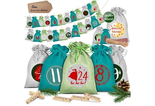 KESSER Adventskalender zum Befüllen