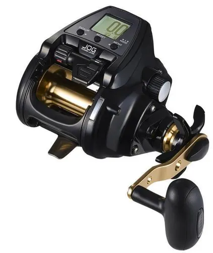 DAIWA Tanacom S 500J (U) RH - Hochleistungs-Multirolle - Angelrollen für Salzwasserangeln, 15 kg Bremskraft, 8+1 Kugellager und 55 cm Schnureinzug pro Umdrehung - ideal für alle Fischarten!