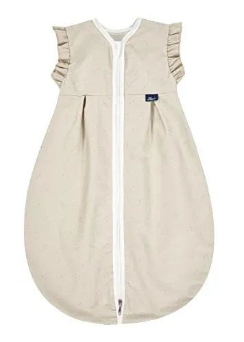 Alvi Mäxchen light Kugelschlafsack Volant 70 cm - Babyschlafsäcke aus 100% Bio-Baumwolle für optimalen Schlafkomfort und Sicherheit Ihres Babys.