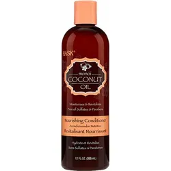 HASK Monoi Coconut Oil Conditioner 355 ml - Haarpflege für glänzendes und geschmeidiges Haar, nährt und schützt vor Schäden, ideal für einfaches Kämmen und Styling.