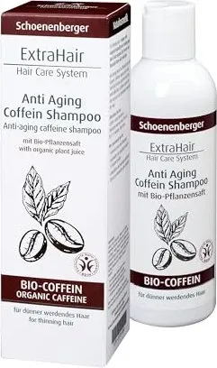 Extrahair Anti-Aging Shampoo 200 ml - Shampoo für sichtbar jünger aussehendes Haar, revitalisiert und pflegt, ideal für alle Haartypen.