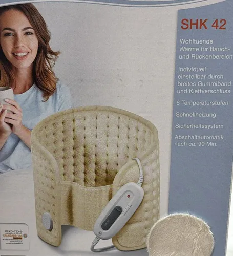 Sanitas Bauch-Rücken-Heizkissen SHK 42 6 Temperaturstufen elektrisch waschbar
