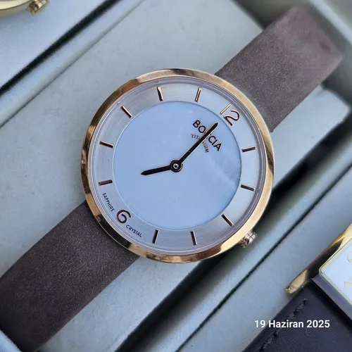 BOCCIA Titan 3244-04 Damenuhr roségoldfarben Saphirglas #ÖZENSAAT