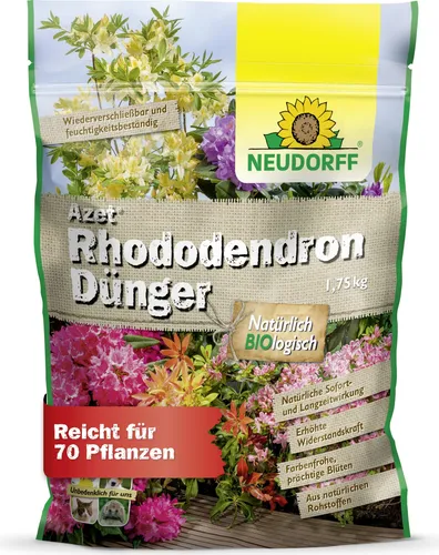 Neudorff - Azet RhododendronDünger 1,75 kg reicht für 70 Pflanzen