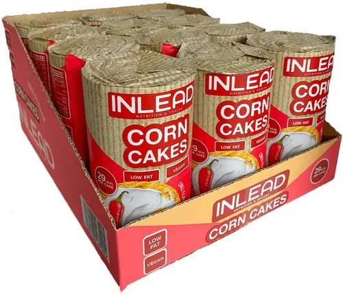 Inlead Corn Cakes, 12 x 120 g, Chili Flavor von Inlead