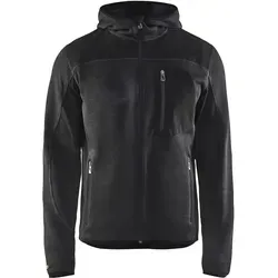 Blakläder Arbeitsjacke Strickjacke 49302117 - Strapazierfähige Fleecejacke in Größe XL - Outdoor-Softshelljacke für Damen mit Softshell-Material an Ellenbogen und Schultern für längere Haltbarkeit. Ideal für Arbeit und Freizeit, ausgestattet mit Kapuze und mehreren Taschen.