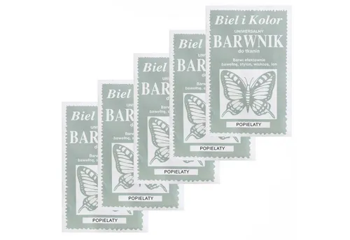 Produktbild maDDma Kreativset 5 x 10g Batikfarbe Textilfarbe Stofffarbe färben, bitte Farbmix wählen, hellgrau