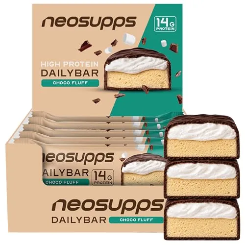 Neosupps Protein Bar Choco Fluff 12x50g