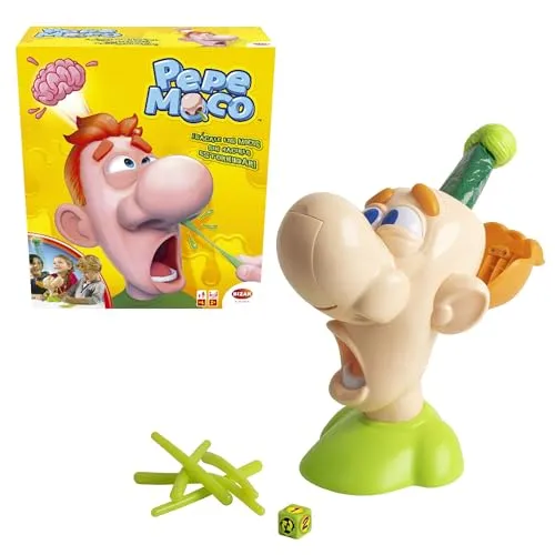 Bizak Pepe Moco – lustiges Brettspiel für Kinder ab 4 Jahren – Kinderspiel mit Rotz und Gehirn – Emotion und gesichertes Lachen – Geschenk für Kinder und Familientreffen (64554517)