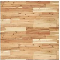 vidaXL Tischplatte Quadratisch 80x80 cm aus Massivholz Akazie - Zubehör für Möbel: Robuste und langlebige Tischplatte aus massivem Akazienholz, ideal für Esstische, Bistrotische oder Couchtische, pflegeleicht und vielseitig einsetzbar.