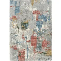 Novel Webteppich 120x170 cm, Mehrfarbig - Moderne Teppiche, pflegeleicht und ideal für Fußbodenheizung geeignet, sorgt für stilvolle Lässigkeit und Wohlfühl-Harmonie in jedem Raum.