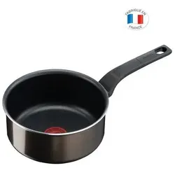 TEFAL Easy Cook & Clean B5543002 Stielkasserolle 20 cm - Kasserolle mit antihaftbeschichteter Oberfläche für einfache Reinigung und optimale Wärmeverteilung, ideal für Anfängerköche und kompatibel mit allen Herdarten außer Induktion.