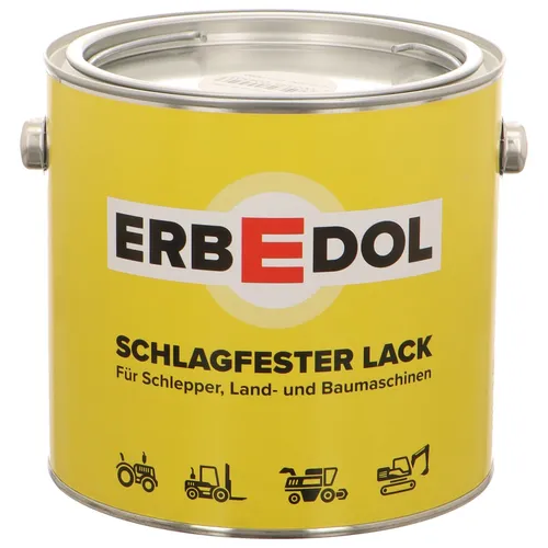 Produktbild Erbedol Schlagfester Lack | Kunstharzlack SL6350 | FENDT GRÜN | 2,5l Dose