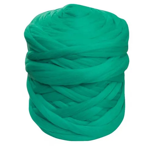 maDDma 1m Filzwolle Märchenwolle Meterware Bastelgarn, 057 helltürkis