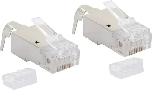 Schwaiger Cat 6A / Cat 7 Netzwerkstecker Netzwerkstecker
