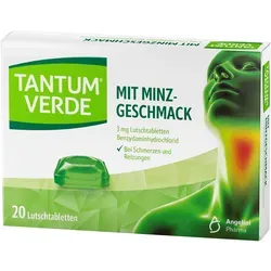 Tantum Verde 3 mg Lutschtabletten Minzgeschmack von Angelini Pharma