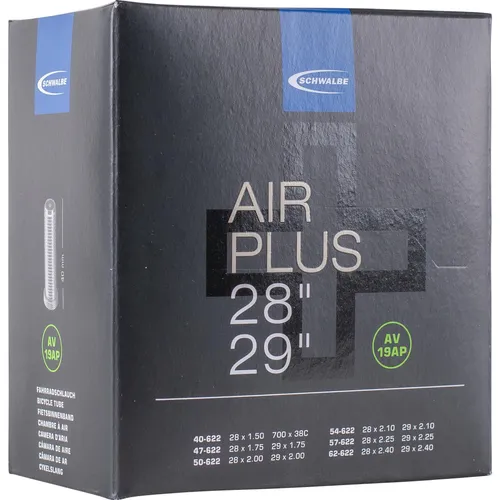 Schwalbe Air Plus Schlauch, Black, 28/29