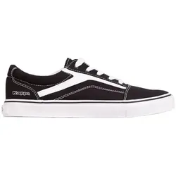 Kappa Chose Sun Schuhe - Schwarz - Größe 44 - Sneaker mit robustem Textilobermaterial und weichem Futter, ideal für den täglichen Gebrauch. Die klassische Schnürung und die vulkanisierte Laufsohle bieten optimalen Komfort.