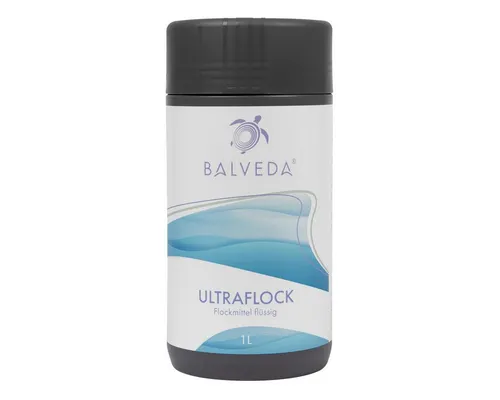 BALVEDA Poolpflege BALVEDA ULTRAFLOCK Flockmittel flüssig 1 L, (Nicht zutreffend), Effektiver Trübungsentferner