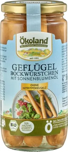 Geflügel-Bockwürstchen mit Sonnenblumenöl 1 x 380 g