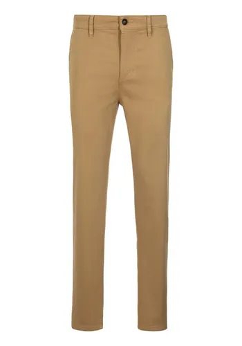 BOSS ORANGE Chinohose tapered - Elegante Wanderhose in Beige - Wanderhosen mit elastischem Material für besten Tragekomfort. Ideal für Freizeit und Outdoor-Aktivitäten, ausgestattet mit BOSS Logo hinten.